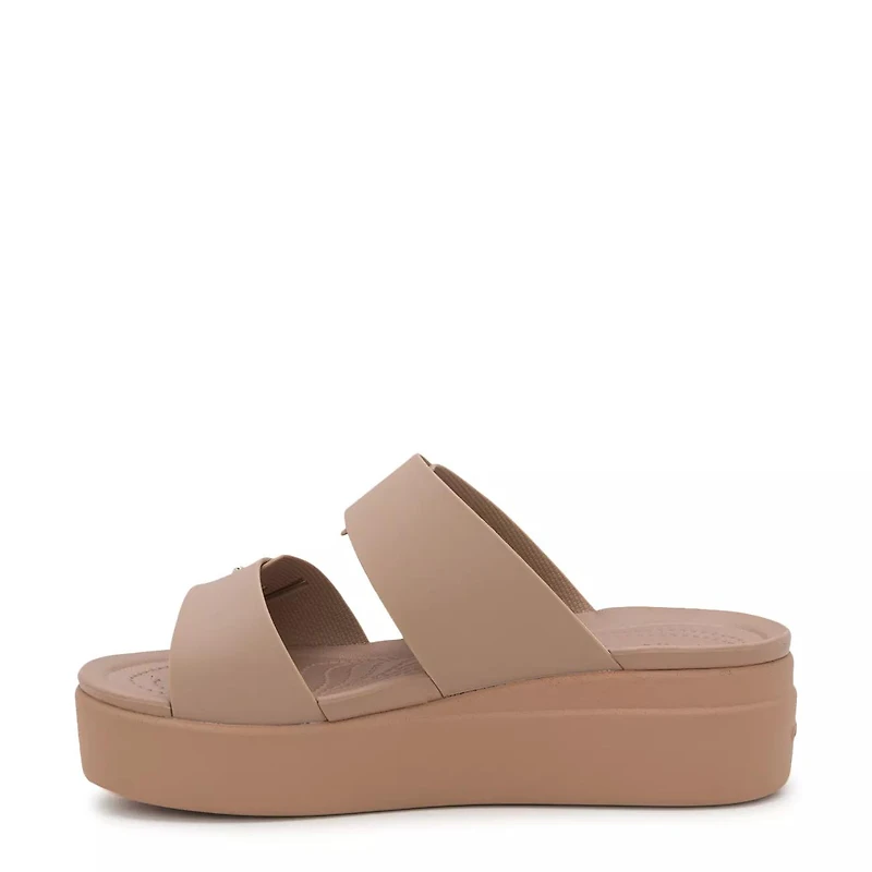 Women's Brooklyn Buckle Low Wedge Sandal