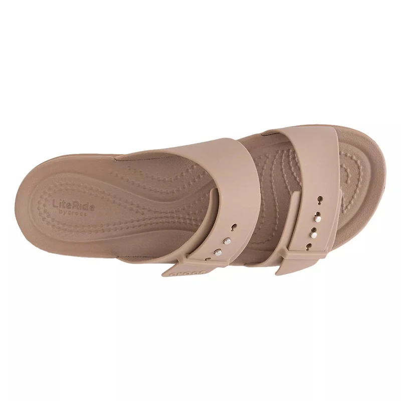 Women's Brooklyn Buckle Low Wedge Sandal