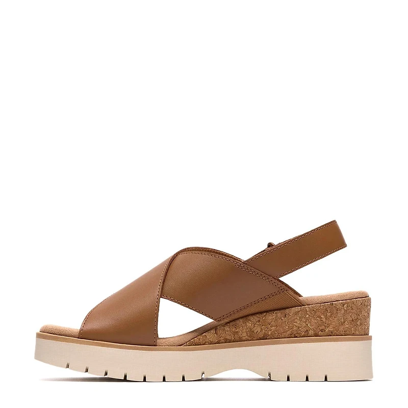 Women's Diaz Cross Wide Width Wedge Sandal