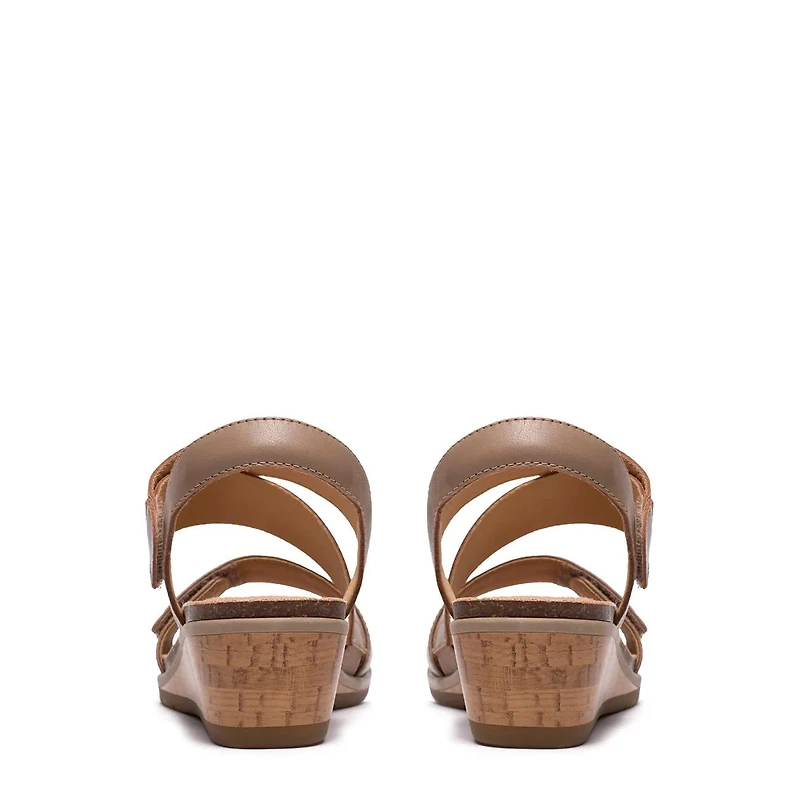 Women's Kacha Wave Wedge Wide Width Sandal