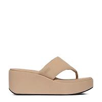 Women's Platform Wedge Toe-Post Sandal