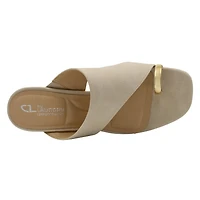 Women's Lovely Time Toe Thong Jewel Ring Wedge