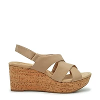 Women's Rose Wedge Sandal