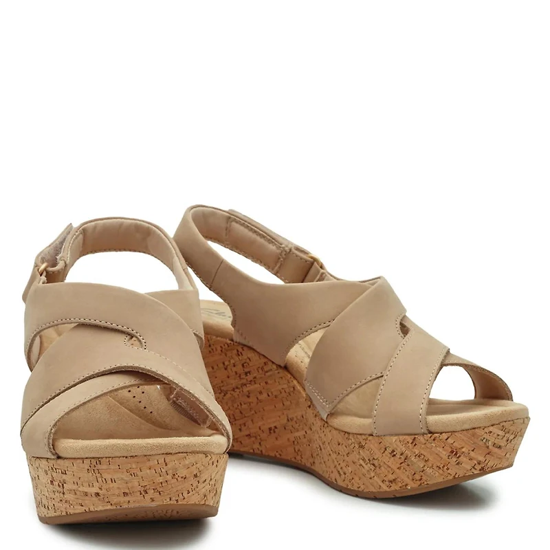 Women's Rose Wedge Sandal