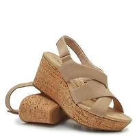 Women's Rose Wedge Sandal
