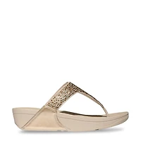Women's Lulu Crystal Mix Metallic Toe Post Sandal