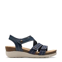 Women's Calenne Clara Wide Width Wedge Sandal
