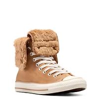Women's CTAS Platform Hi Faux Fur Sneaker
