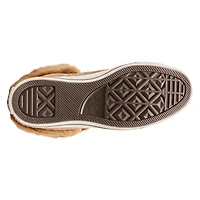 Women's CTAS Platform Hi Faux Fur Sneaker