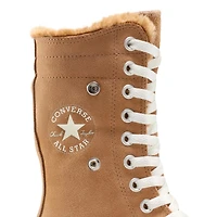 Women's CTAS Platform Hi Faux Fur Sneaker