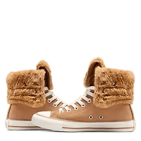 Women's CTAS Platform Hi Faux Fur Sneaker