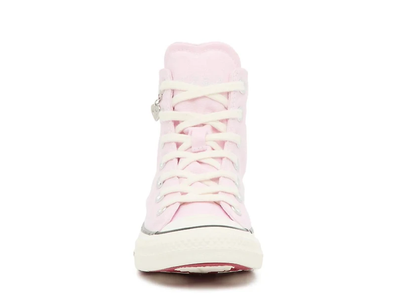 Women's Chuck Taylor All Star Pink Hearts High Top Sneaker