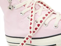 Women's Chuck Taylor All Star Pink Hearts High Top Sneaker