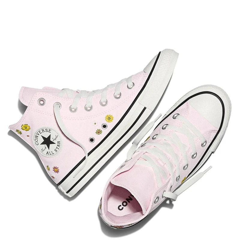 Unisex Chuck Taylor All Star Embroidered Florals Hi Top Sneaker
