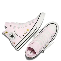 Unisex Chuck Taylor All Star Embroidered Florals Hi Top Sneaker