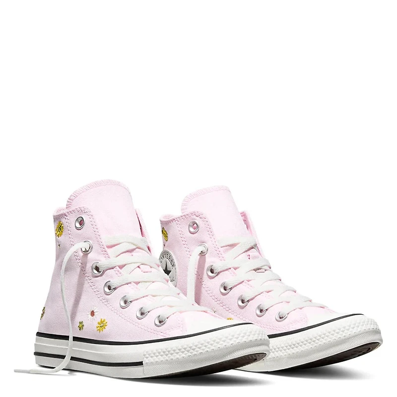 Unisex Chuck Taylor All Star Embroidered Florals Hi Top Sneaker