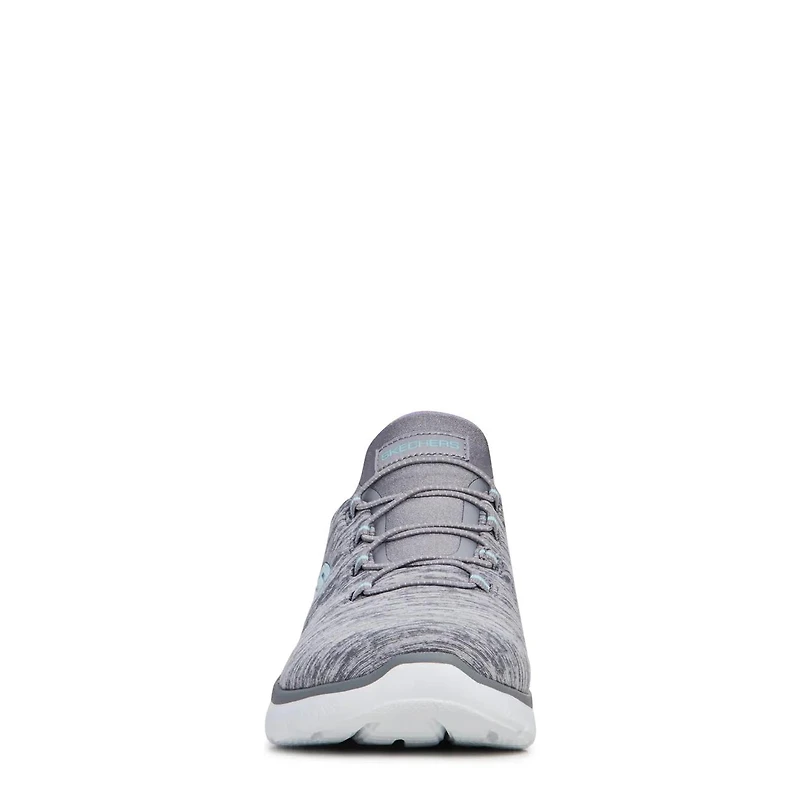 Women's Hands Free Slip-ins Summits Dazzling Haze Wide Width Sneaker