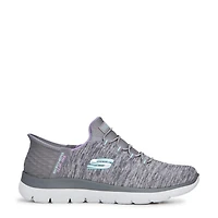 Women's Hands Free Slip-ins Summits Dazzling Haze Wide Width Sneaker