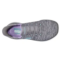 Women's Hands Free Slip-ins Summits Dazzling Haze Wide Width Sneaker