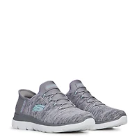 Women's Hands Free Slip-ins Summits Dazzling Haze Wide Width Sneaker