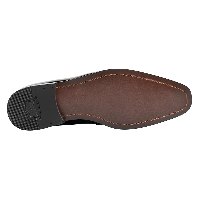 Men's Tux Plain Toe Strap Loafer