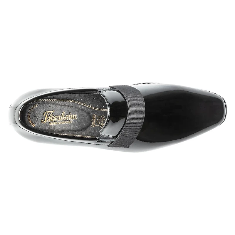 Men's Tux Plain Toe Strap Loafer