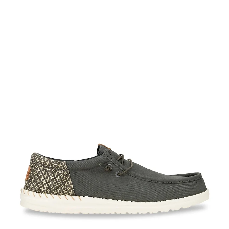 Men's Wally Funk Block Print Slip-On