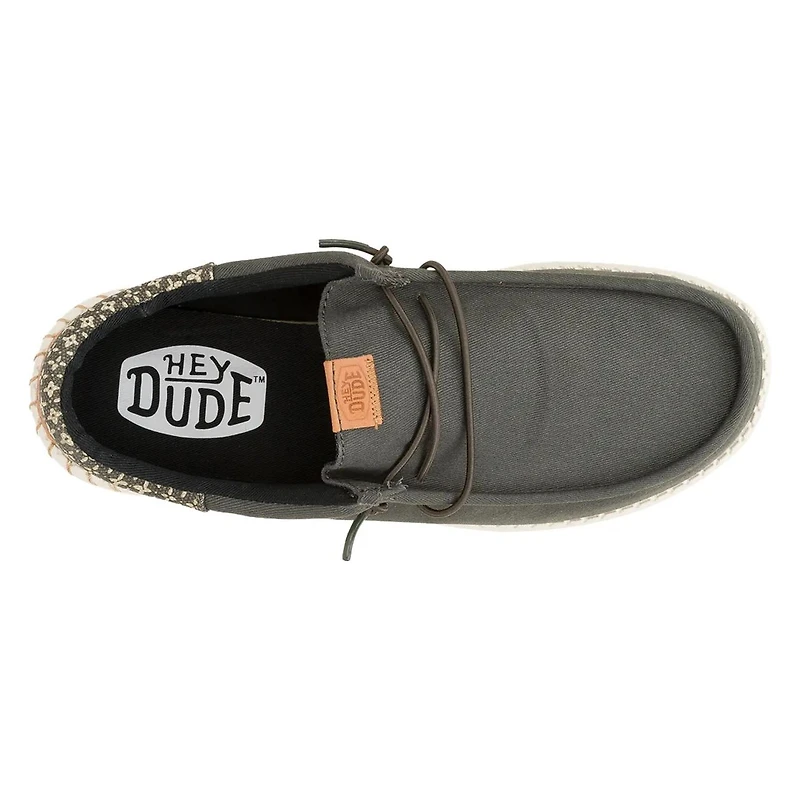 Men's Wally Funk Block Print Slip-On