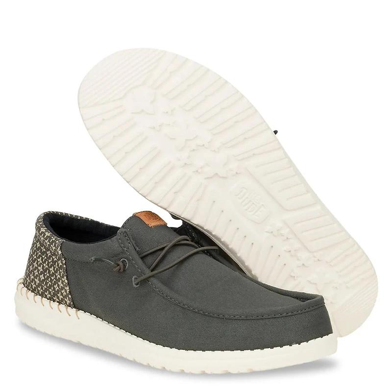 Men's Wally Funk Block Print Slip-On