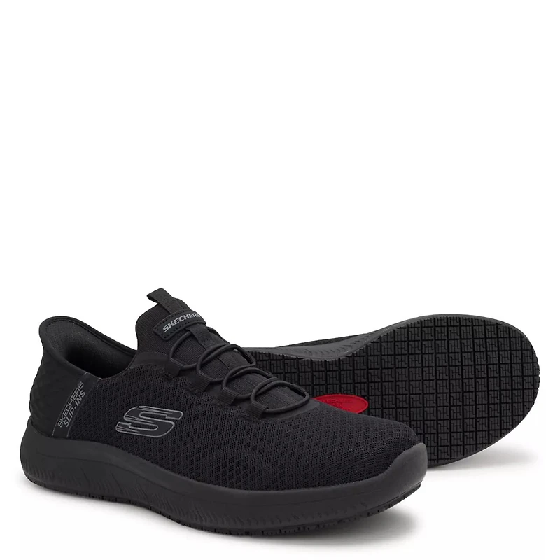 Men's Hands Free Slip-ins Work: Summits - Colsin Wide Width Sneaker