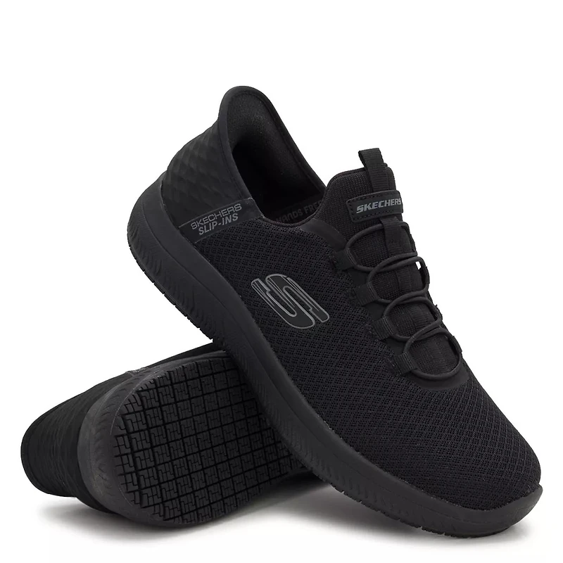 Men's Hands Free Slip-ins Work: Summits - Colsin Wide Width Sneaker
