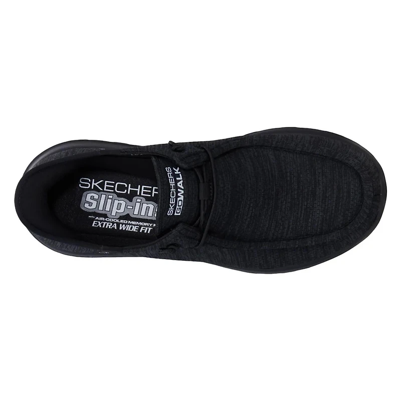 Men's Hands Free Slip-ins GO WALK Max Wide Width Moc Toe Slip-On
