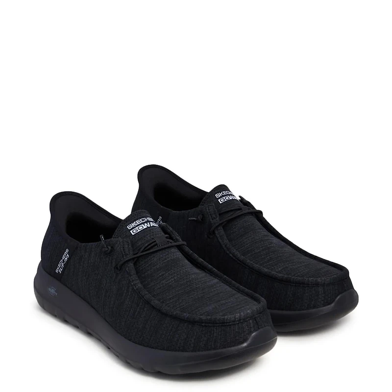 Men's Hands Free Slip-ins GO WALK Max Wide Width Moc Toe Slip-On