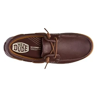 Men's Harbor Lo Craft Leather Boat Shoe