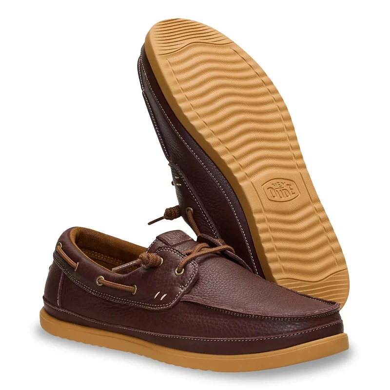 Men's Harbor Lo Craft Leather Boat Shoe