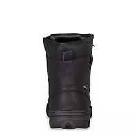 Men's Waterproof Lace-Up Ice Grip Clip Winter Boot