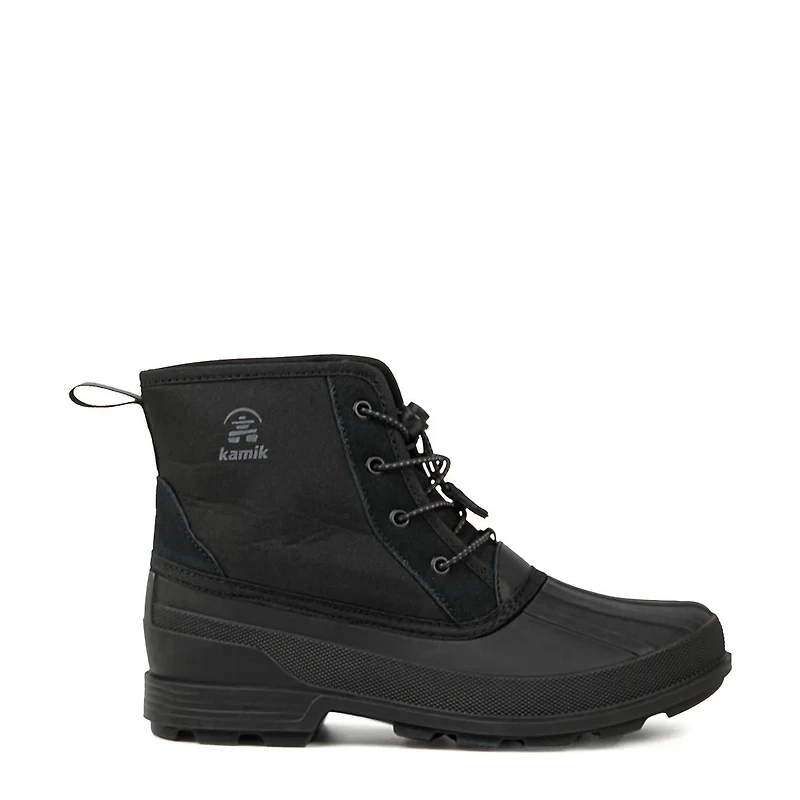 Men's Wolf Lace Up Waterproof Wide Width Winter Boot