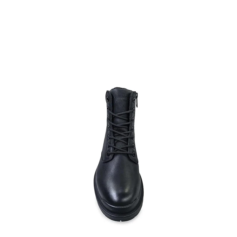 Men's Combat Lace Up Inzip Water Proof Boot
