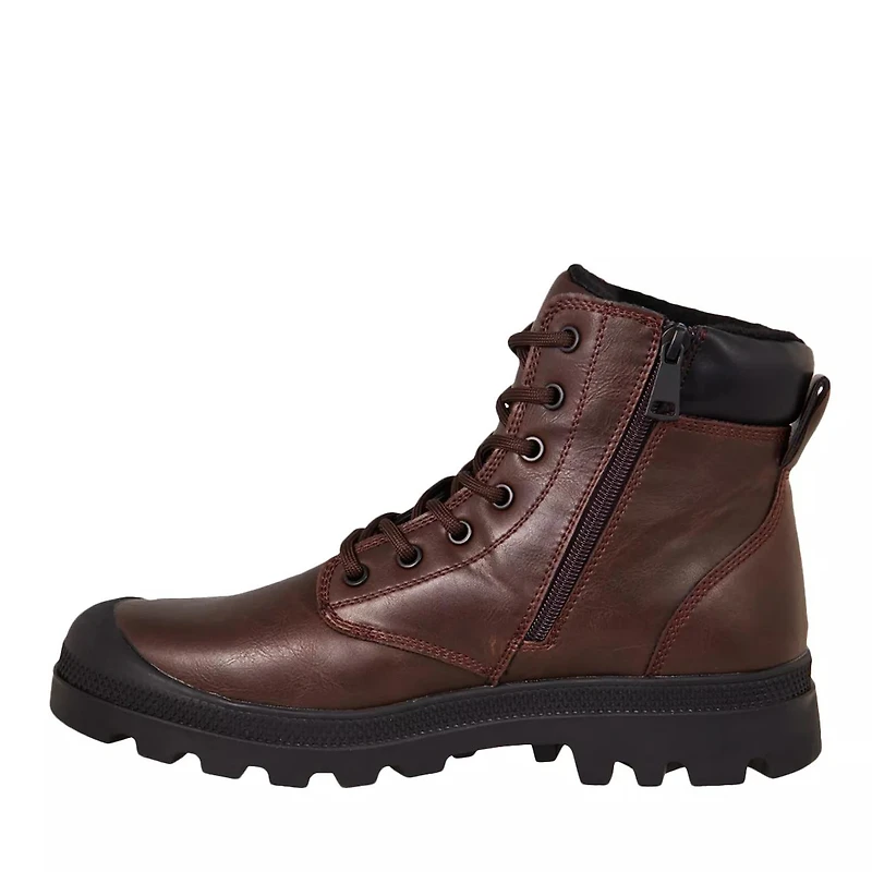 Men's Waterproof Inside Zip Winter Boot