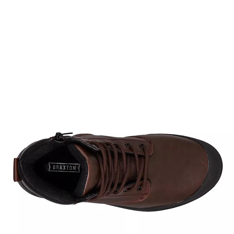 Men's Waterproof Inside Zip Winter Boot