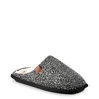Mens' Herringbone Flannel Slipper