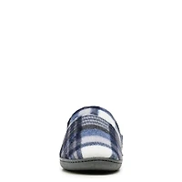 Men's Plaid Hoodback Slipper