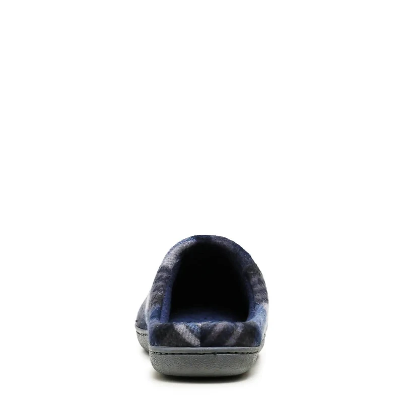 Men's Plaid Hoodback Slipper