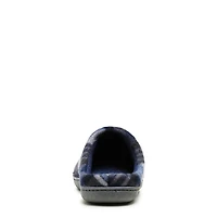 Men's Plaid Hoodback Slipper