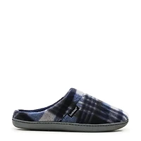 Men's Plaid Hoodback Slipper