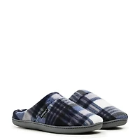 Men's Plaid Hoodback Slipper