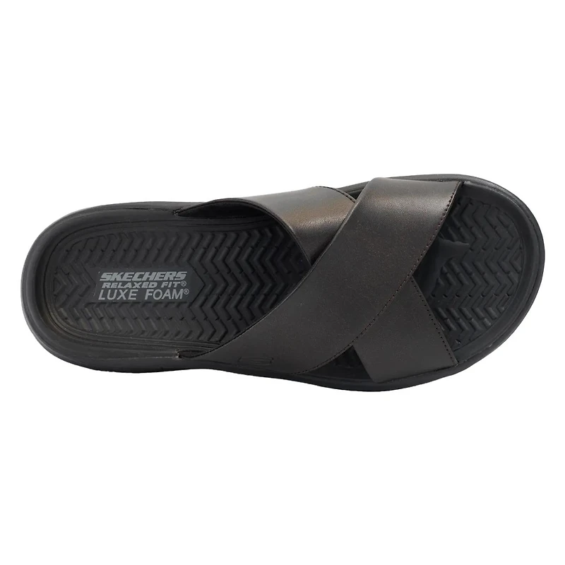 Skechers Relaxed Fit: Sargo Denal Slide Sandal