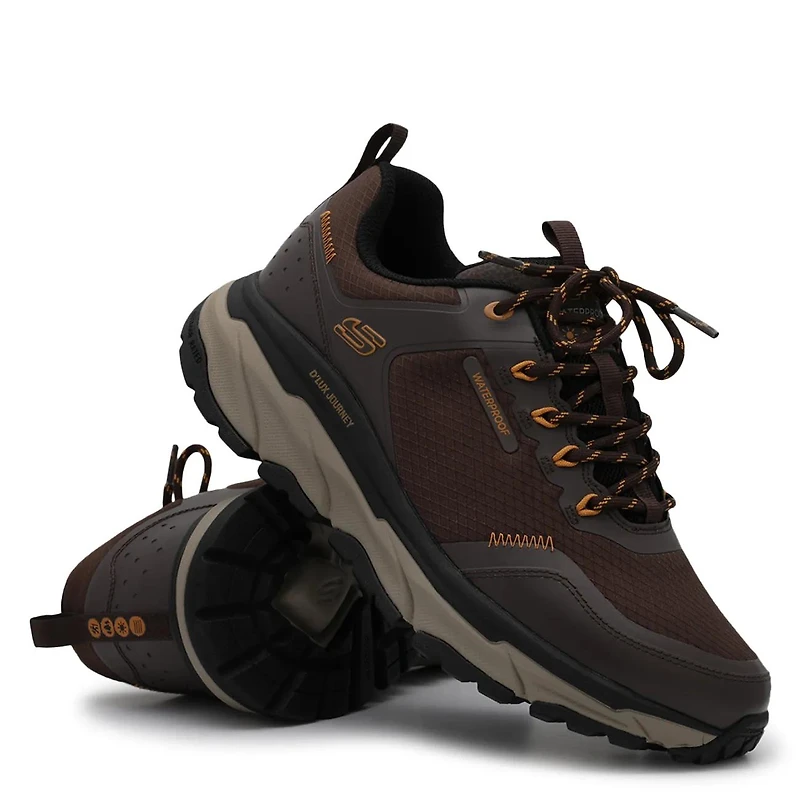 Mens' D'Lux Journey Relaxed Fit Waterproof Hiking Shoe