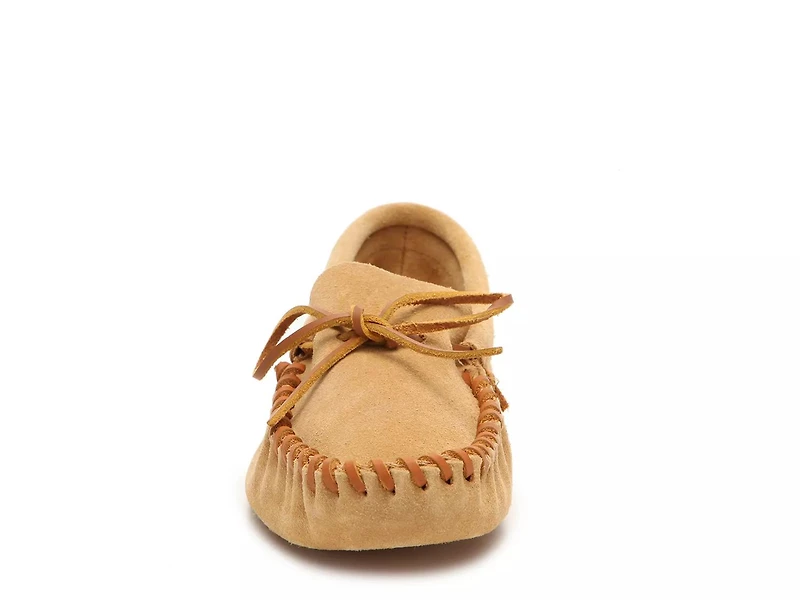 Leather Laced Slipper - Men's