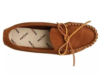 Leather Laced Softsole Slipper - Men's